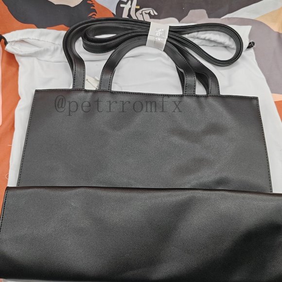 Telfar Medium black Shopping Bag - Picture 4 of 9